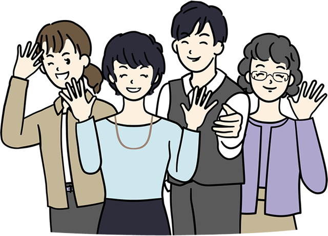 その他さまざまな業種を経験したスタッフが在籍中！